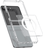 Чехол Samsung Z Flip7 Araree Duple M Magsafe Clear — изображение 2