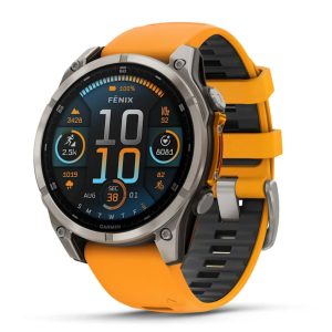 Garmin Fenix 8 51mm Amoled Sapphire - Оранжевый