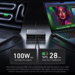 Сетевое зарядное устройство Anker PowerPort 200W PD 4C/2A GaN Charger — изображение 5