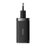 Baseus GaN3 Pro Fast Charger 2C+U 65W EU Black