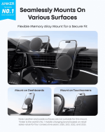 Anker Nano Detachable Car Mount 360° — изображение 2
