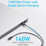 Кабель Anker 2-в-1 USB-C to USB-C 140W 1.2m — изображение 4