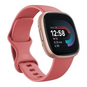 Умные часы Fitbit Versa 4 для здоровья и фитнеса - copper-rose-aluminum