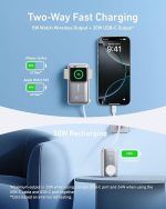Аккумулятор Anker MagGo Power Bank c Apple Watch 10K (35W) — изображение 3