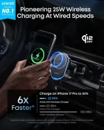 Anker MagGo Wireless Car Charger (15W) — изображение 2