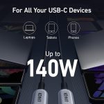 Кабель Anker 765 USB-C to USB-C Nylon Cable 140W 1.8m — изображение 2