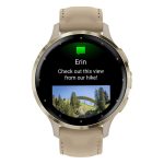 Garmin Venu 3S с кожаным ремешком — изображение 2