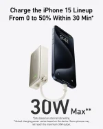 Anker 533 Nano Power Bank (30W) со встроенным кабелем USB-C — изображение 6