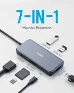 Концентратор Anker Powerexpand USB-C HUB (7 в 1) — изображение 2