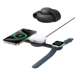 Беспроводная зарядная станция Anker MagGo Ultra Compact 3-в-1 Qi2