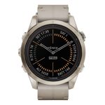 Garmin Fenix 7S Pro Sapphire Solar с кожаным ремешком — изображение 2