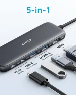 Концентратор Anker 332 USB-С HUB 5-в-1 — изображение 2