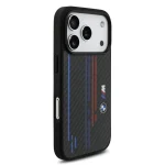 Чехол iPhone 17 Pro BMW MagSafe Kevlar Printed Tricolor — изображение 4