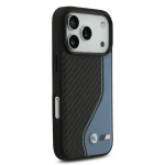 iPhone 17 Pro Max BMW PU Leather & Carbon With Colored Line Stitch — изображение 3