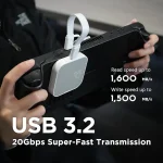 Внешний диск Dato Q3 Magnetic Portable SSD — изображение 4