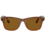 Умные очки Ray-Ban | Wayfarer Shiny Caramel Polar Brown S50 — изображение 3