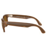 Умные очки Ray-Ban | Wayfarer Shiny Caramel Polar Brown S50 — изображение 2