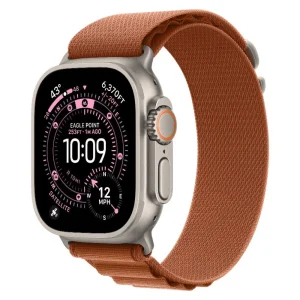 Apple Watch Ultra 3 2025 Alpine Loop - Терракотовый, Натуральный титан