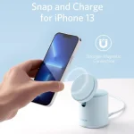 Беспроводная зарядная станция Anker MagGo 623 2-в-1 — изображение 8