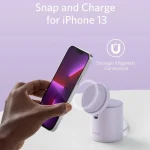 Беспроводная зарядная станция Anker MagGo 623 2-в-1 — изображение 11