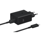 Зарядное устройство Samsung Power Adapter 50W with Type-C to Type-C Cable Black — изображение 2