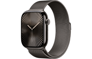 Apple Watch S10 46mm Titanium с ремешком миланская петля - Сланцевый